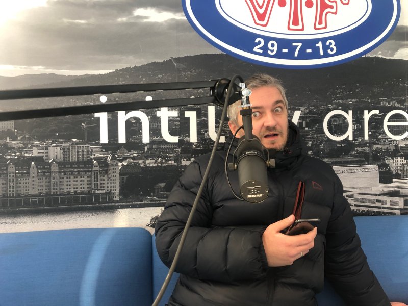 Aleksander Schau er meget fornøyd med Vålerengas nyeste signering (Foto: Pod-redaksjonen)