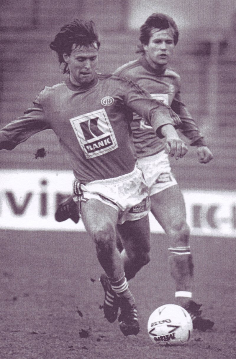 Egil "Snapper`n" Johansen i aksjon på 80-tallet