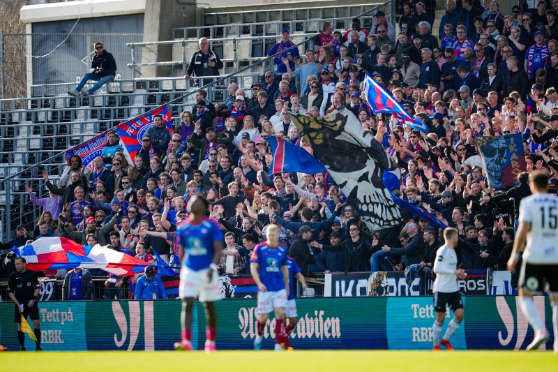 Et fantastisk bortefelt på Lerkendal stadion (Foto: Ole Martin Wold / NTB)