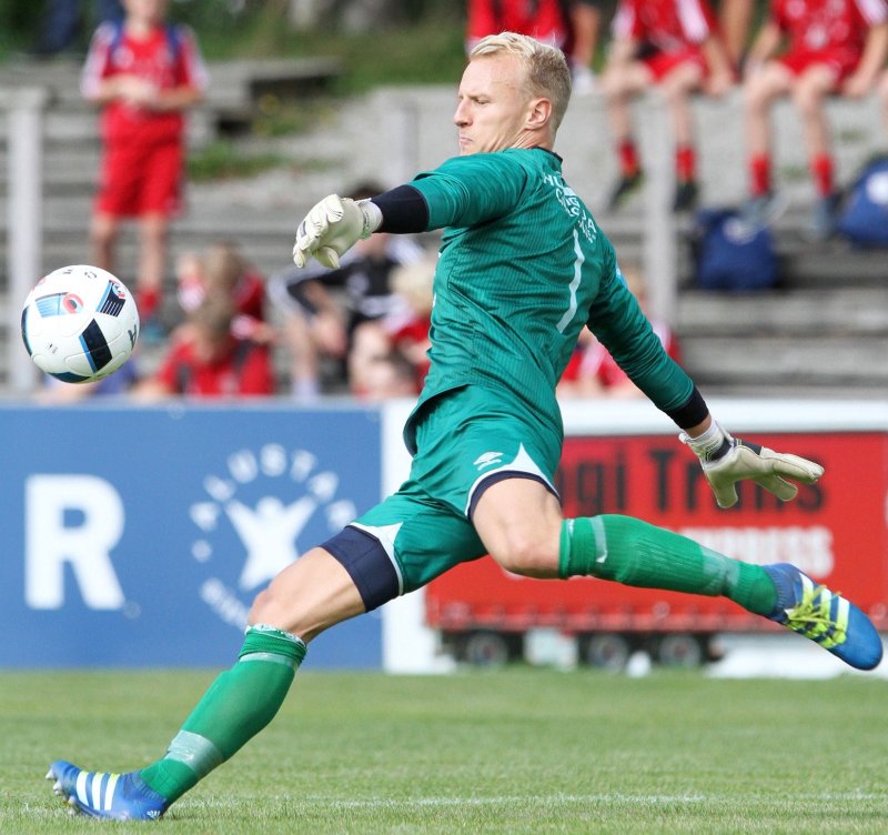 Aslak Falch, her i aksjon for Vålerenga 2, er klar for Allsvenskan (Foto: Digitalsport)