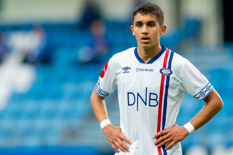 Osame Sahraoui med en ny solid forestilling i Vålerenga-drakta (Foto: Fredrik Hagen / NTB scanpix)