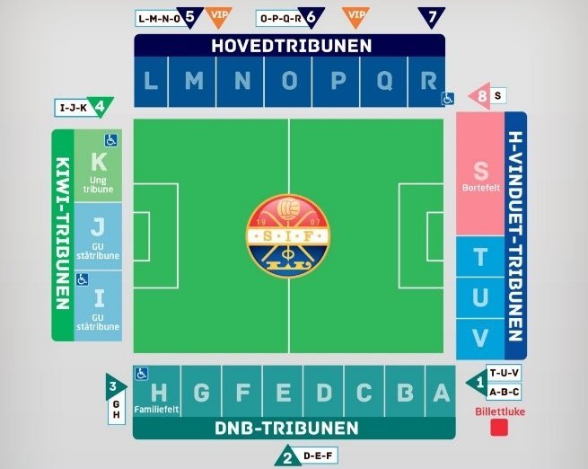 marienlyst stadion salkart