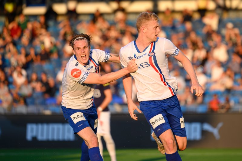 Henrik Bjørdal spilte en god kamp for Vålerenga i Drammen (Foto: Morten Mitchell Larød / SPORTFOTO)