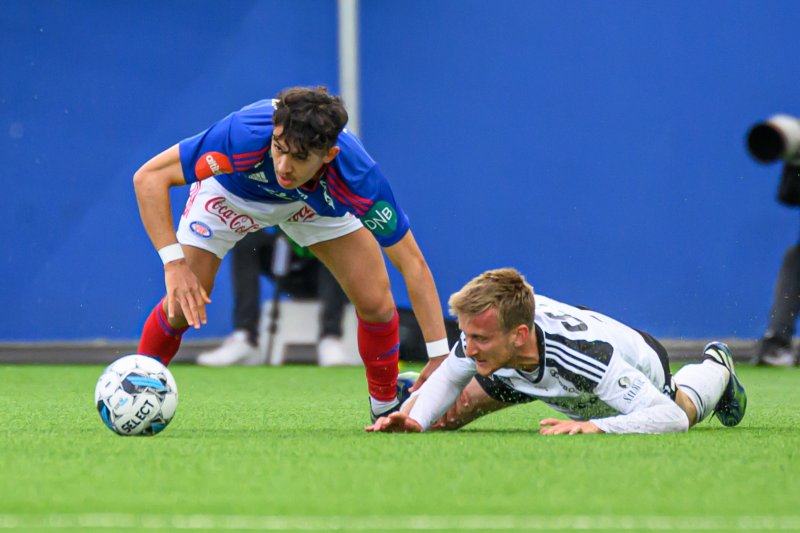 Osame Sahraoui spilte 2. omgang på Lerkendal, men fikk svært lite rom på kanten (Foto: Morten Mitchell Larød / SPORTFOTO)