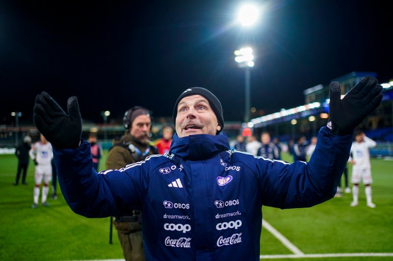 Geir Bakke var imponert over antallet som hadde tatt turen til Kristiansund (Foto: Terje Pedersen / NTB)