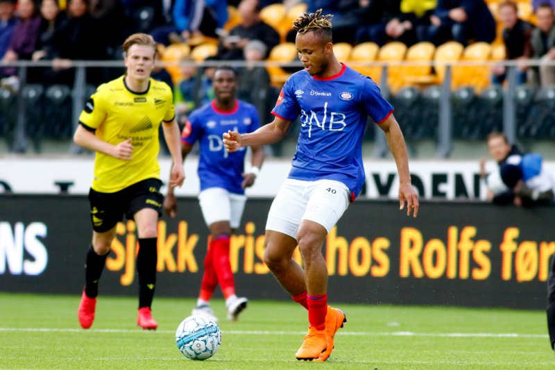 Chidera Ejuke gjorde som han ville på Sør Arena lørdag kveld (Foto: Tor Erik Schrøder / NTB scanpix)