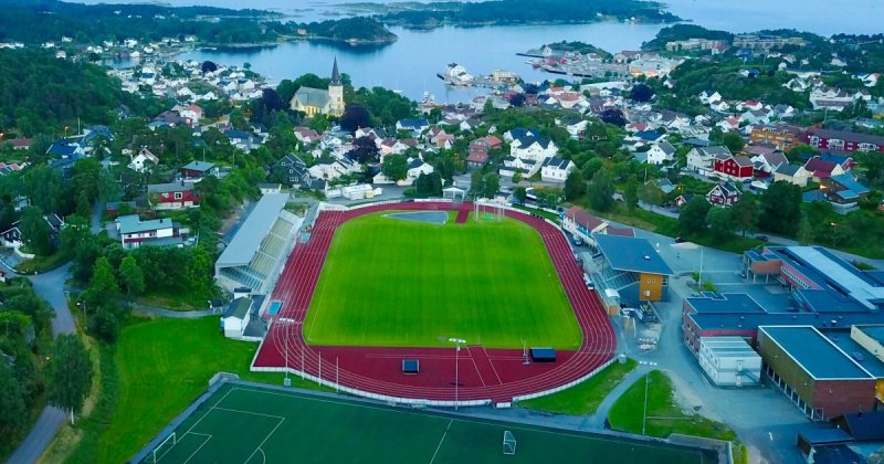 J. J. Ugland Stadion - Levermyr (Foto: fkjerv.no)