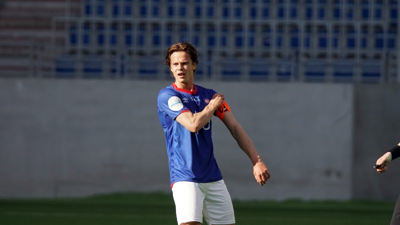 Felix Horn Myhre får sin første kamp fra start (Foto: Kenneth Berger)