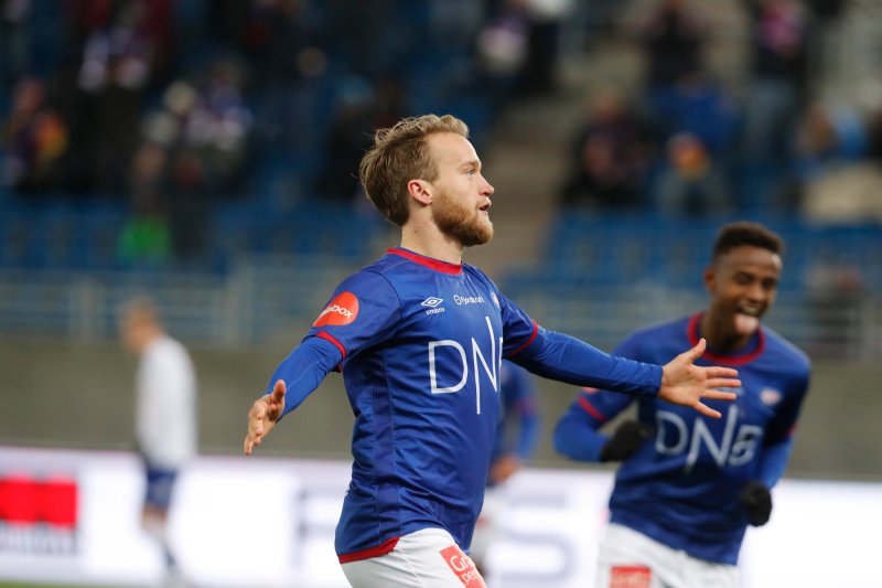 Bård Finne og Abdisalam Ibrahim feirer 2-0-målet (Foto: Terje Bendiksby / NTB scanpix)