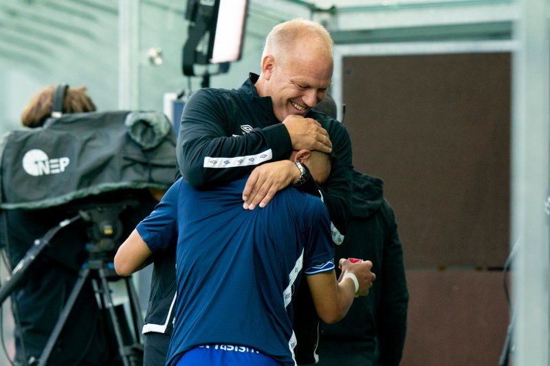 Fagermo og Sahraoui skal spisse formen mot storlag i Portugal (Foto: Fredrik Hagen / NTB scanpix)