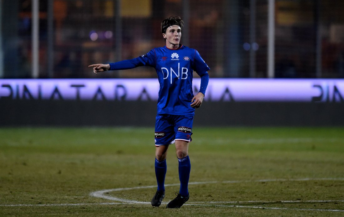 Christian Borchgrevink startet spilte 90 minutter på høyreback i kampen mot det russiske storlaget, FC Zenit (Foto: Digitalsport)