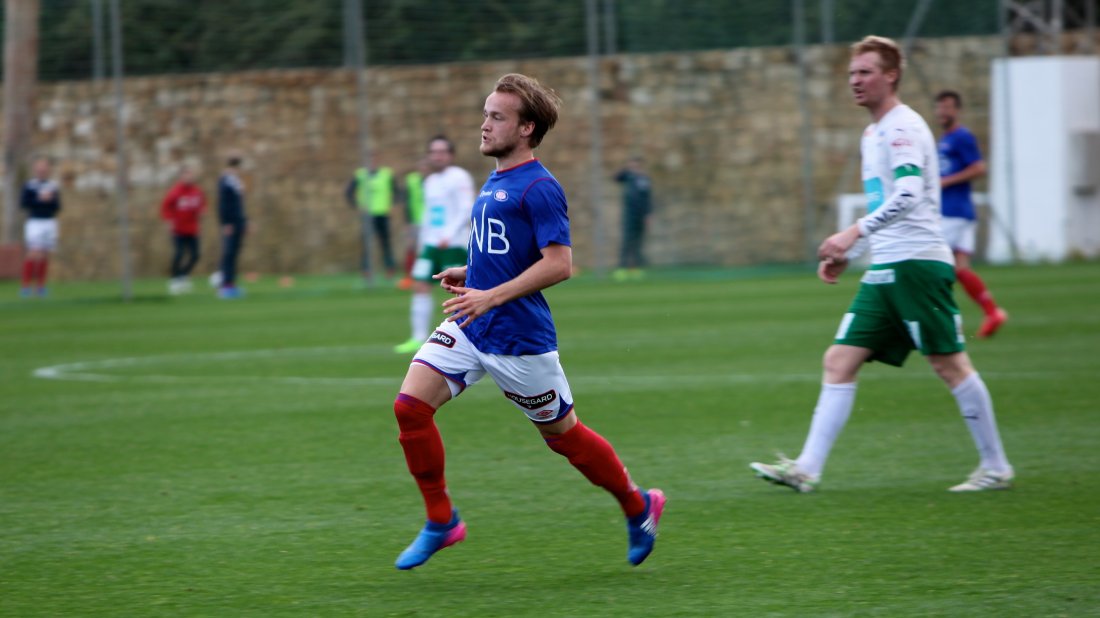 Bård Finne debuterte for Vålerenga med scoring i søndagens 6-0-seier over IFK Mariehamn (Foto: VIF Media)