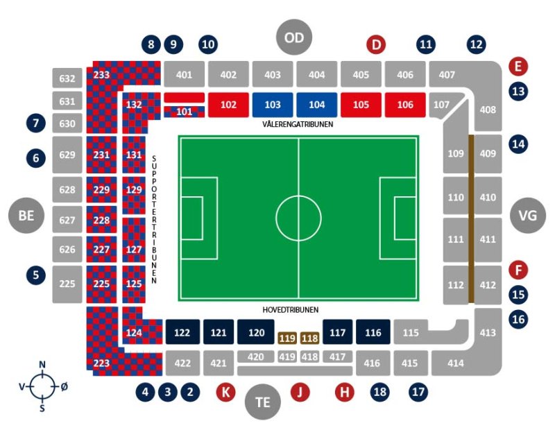 Salkart Ullevaal stadion