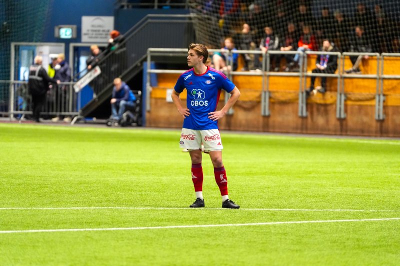 Mees Rijks åpna målkontoen for Vålerenga i onsdagens treningskamp i Marbella (Foto: Kim Erik Eriksen)