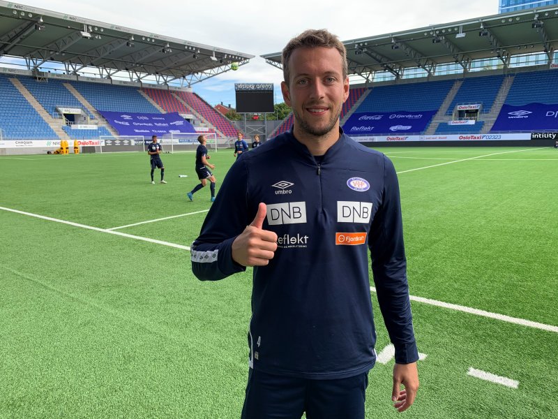 Jonatan har bidratt til kampanjen "Gi en medlemskontigent" (Foto: Vålerenga Fotball)