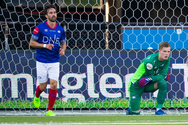 Lekven og Klaesson fortviler etter Odds 1-1-scoring (Foto: Trond Reidar Teigen / NTB scanpix)