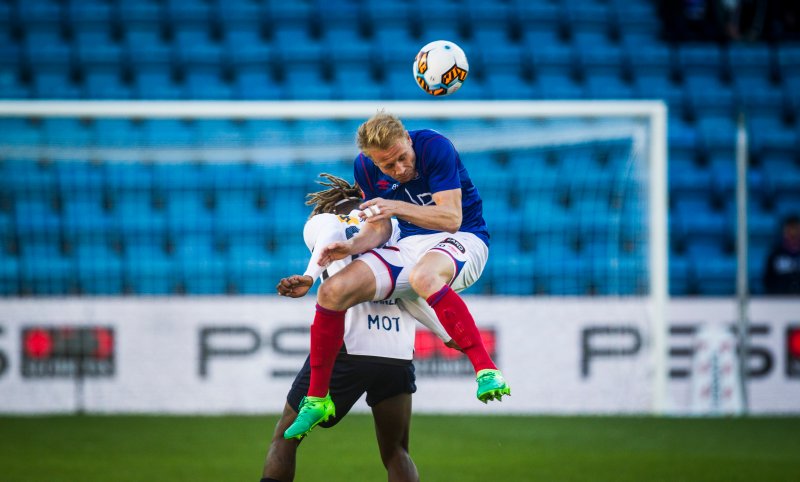 Henrik Kjelsrud Johansen satte inn kampens første scoring. Her fra en tidligere kamp på Ullevaal (Foto: Digitalsport)