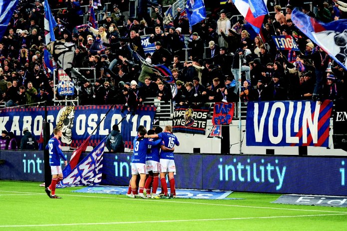 Scora tre ganger på fem minutter